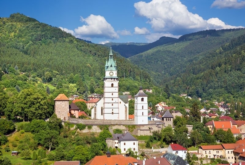 1. Kremnica<BR>Gold town in central Slovakia