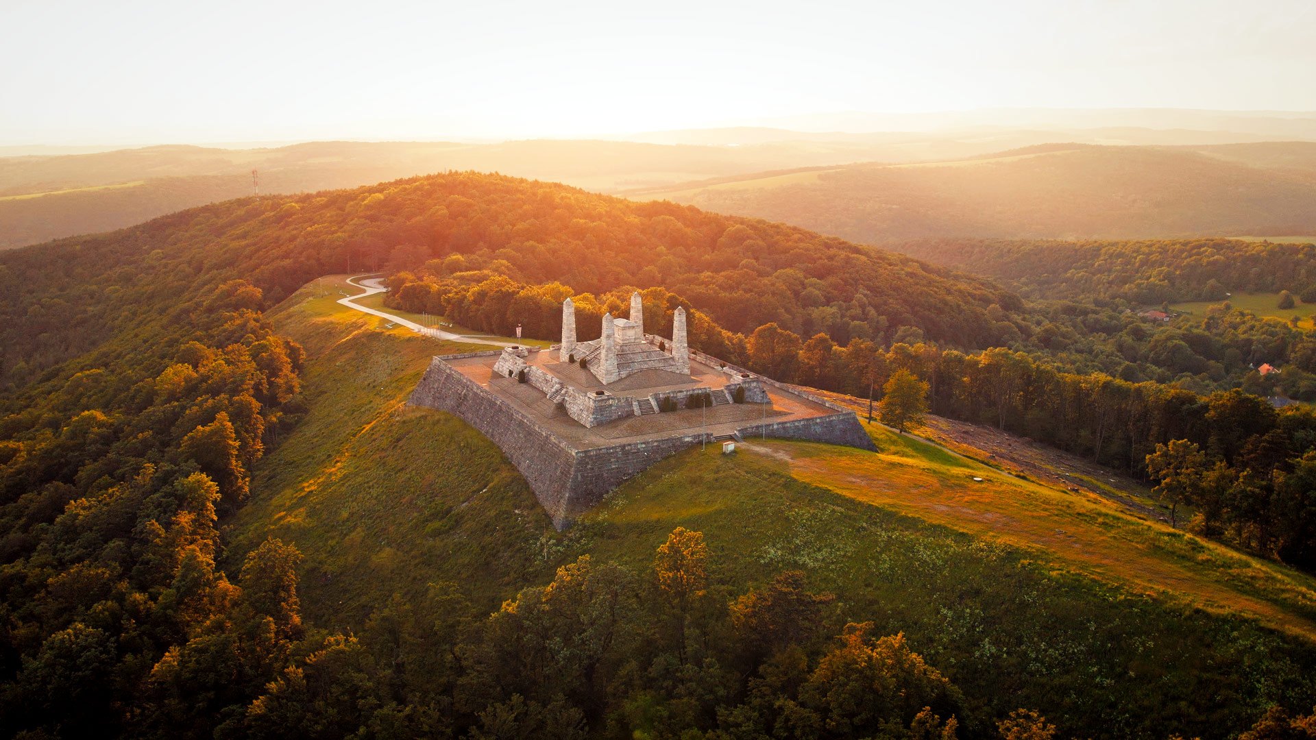 Milan Rastislav Stefanik Burial Mound TRIP IN SLOVAKIA