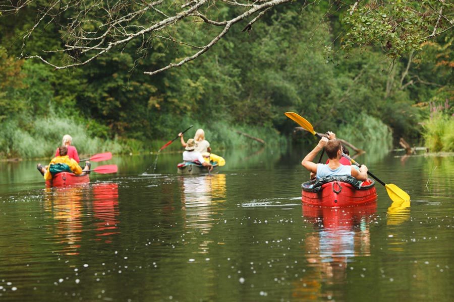 Trip In Slovakia Danube canoe trips with guide