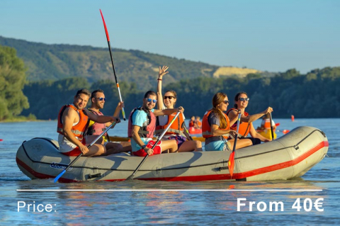 Danube rafting adventure