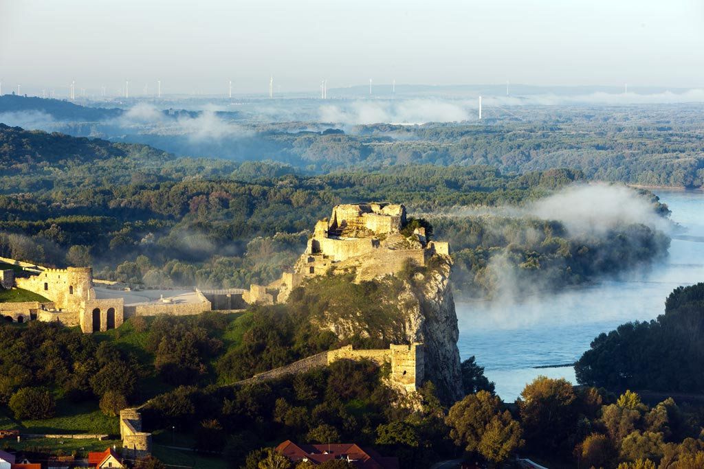 1 . Devín castle