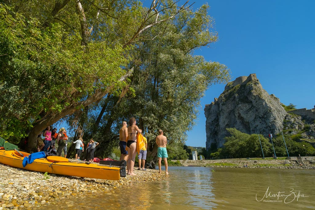 Swim & relax on the Danube beach