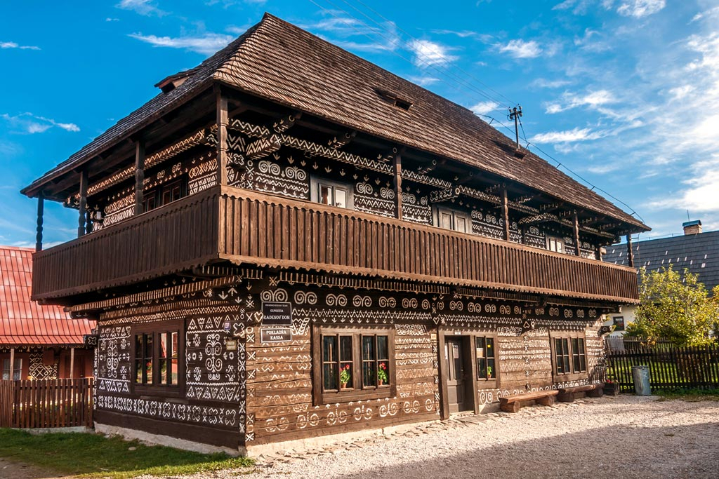 Lovely "Čičmany"<BR>A traditional folk village