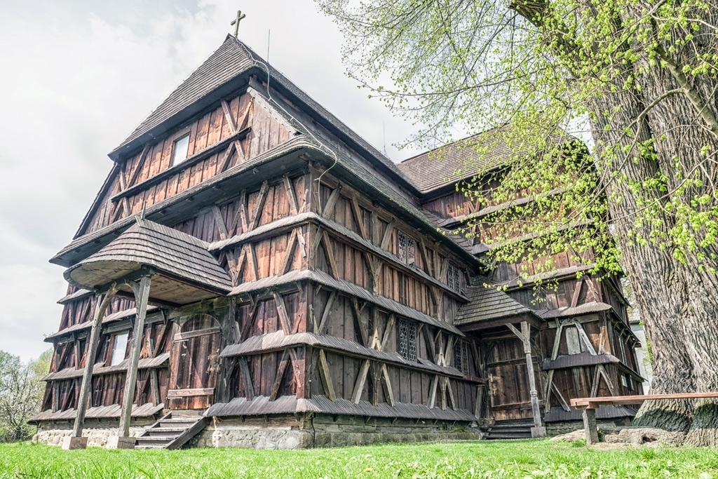 1. Wooden church in Hronsek UNESCO
