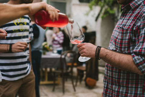 Wine tasting with local wine producer in Small Carpathian region near Bratislava