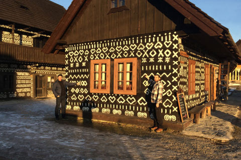 Čičmany ornaments - Intangible cultural heritage of Slovakia