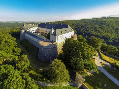 Red Stone castle in Bratislava region