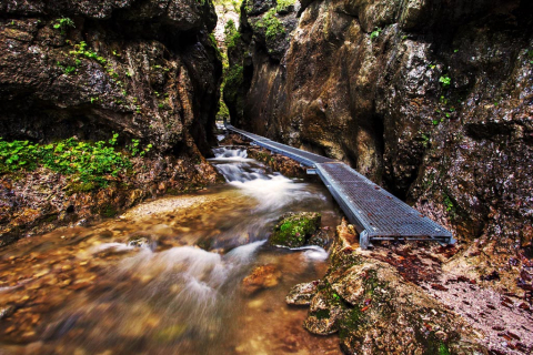 National park "Malá Fatra" - Jánošíkove diery canyon hiking