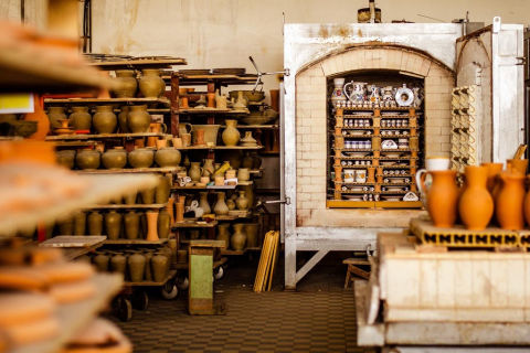 Traditional local pottery crafts - Majolika Modra, Trip in Slovakia