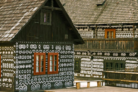 Čičmany - national folk architecture reserve